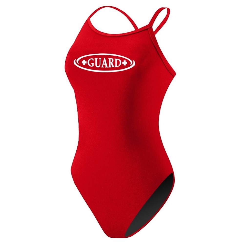 RISE Red Guard Poly H-Back Swimsuit
